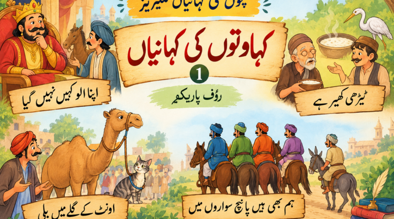 کہاوتوں کی کہانیاں Kahawaton ki kahaniyan